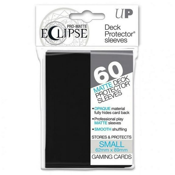 Ultra PRO: Small 60ct Sleeves - Eclipse PRO-Matte (Black)