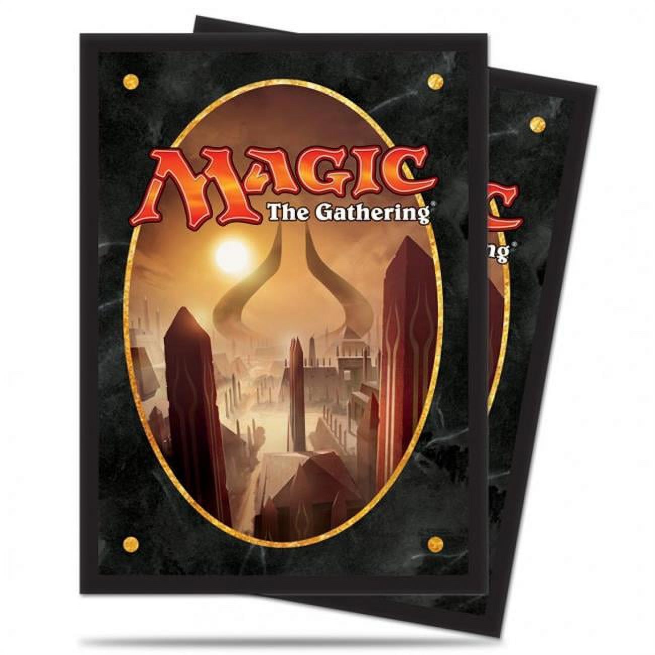 ultra pro magic card back sleeves Oversized The Gathering Classic The Gathering card back and are made with Ulutra Pros proprietary ChromaFusion Technology to prevent peeling Ultra Pro ULP86453 Deck Protector