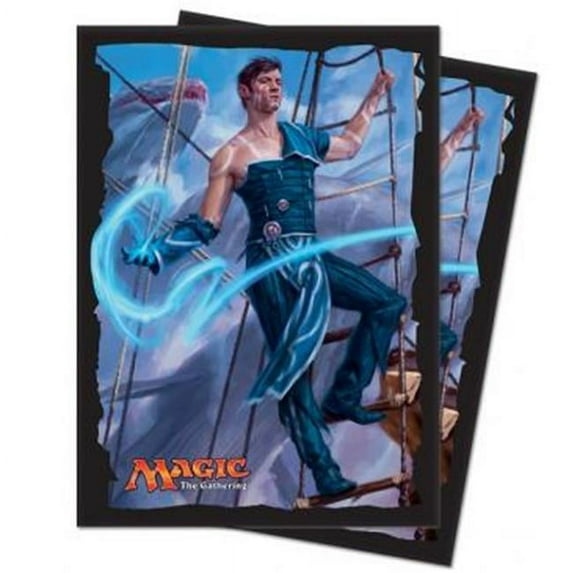 Ultra Pro ULP86614 Ixalan, Jace Cunning Castaway Deck Protector Sleeves - 80 Count