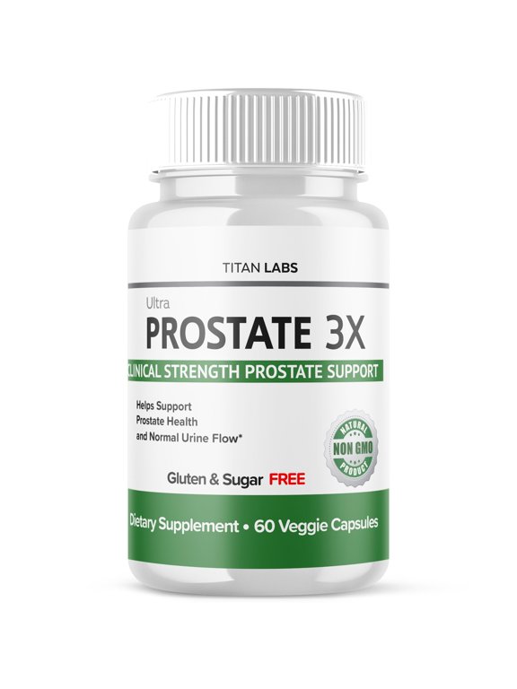 Ultra Prostate 3X Advanced Formula Supplement Pills Natural Vitamin for Health and Wellness UltraProstate 3X Capsules (1 Pack)
