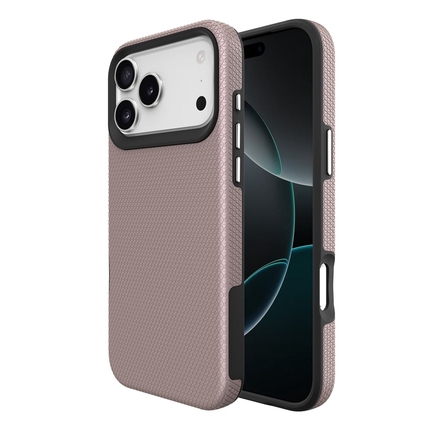 Ultra Protective Shock Resistant Case for iPhone 17 Pro Max - Rose Gold