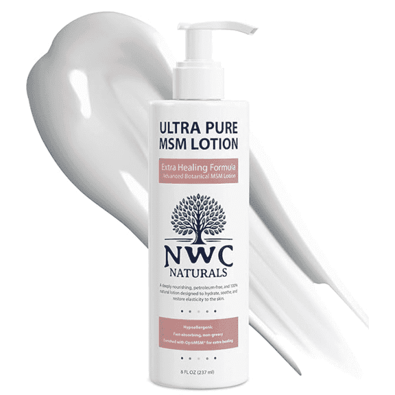 Ultra-Pure Extra Healing MSM Lotion, 32 oz.