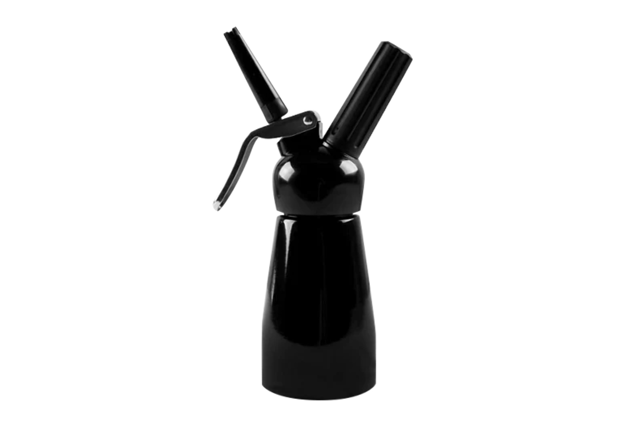 Ultra Purewhip Whipped Cream Dispenser Half Pint Black