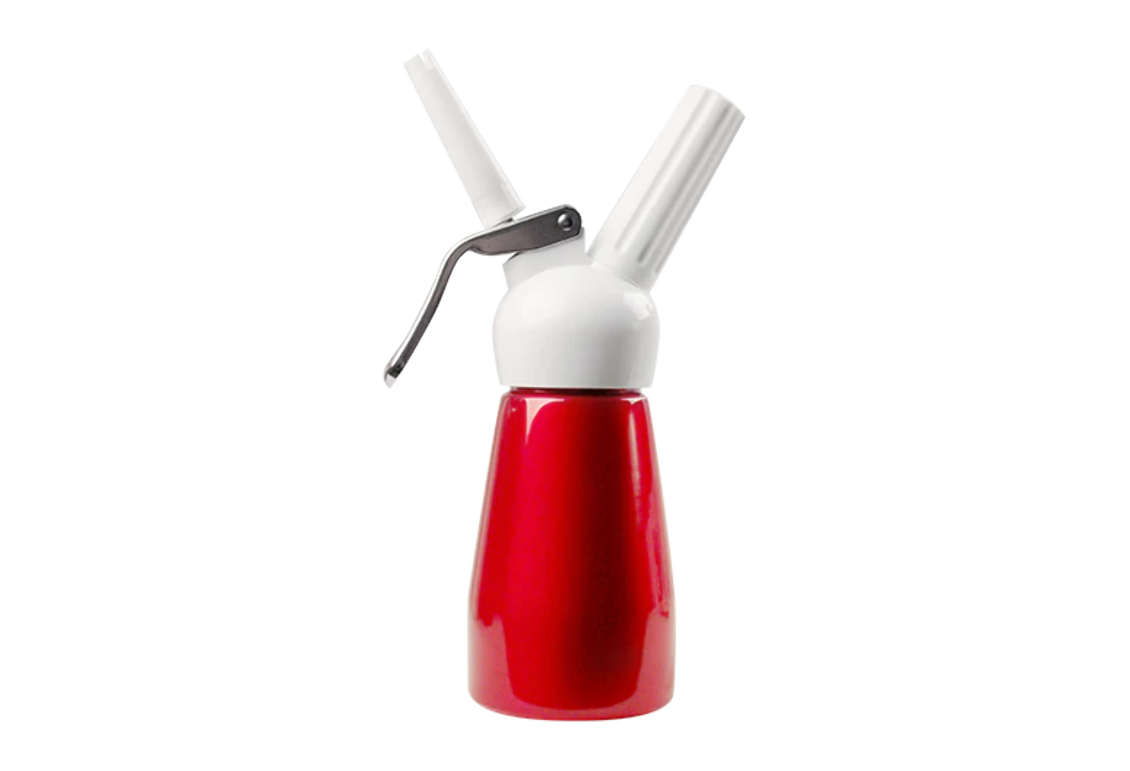 Ultra Purewhip Whipped Cream Dispenser Half Pint Red