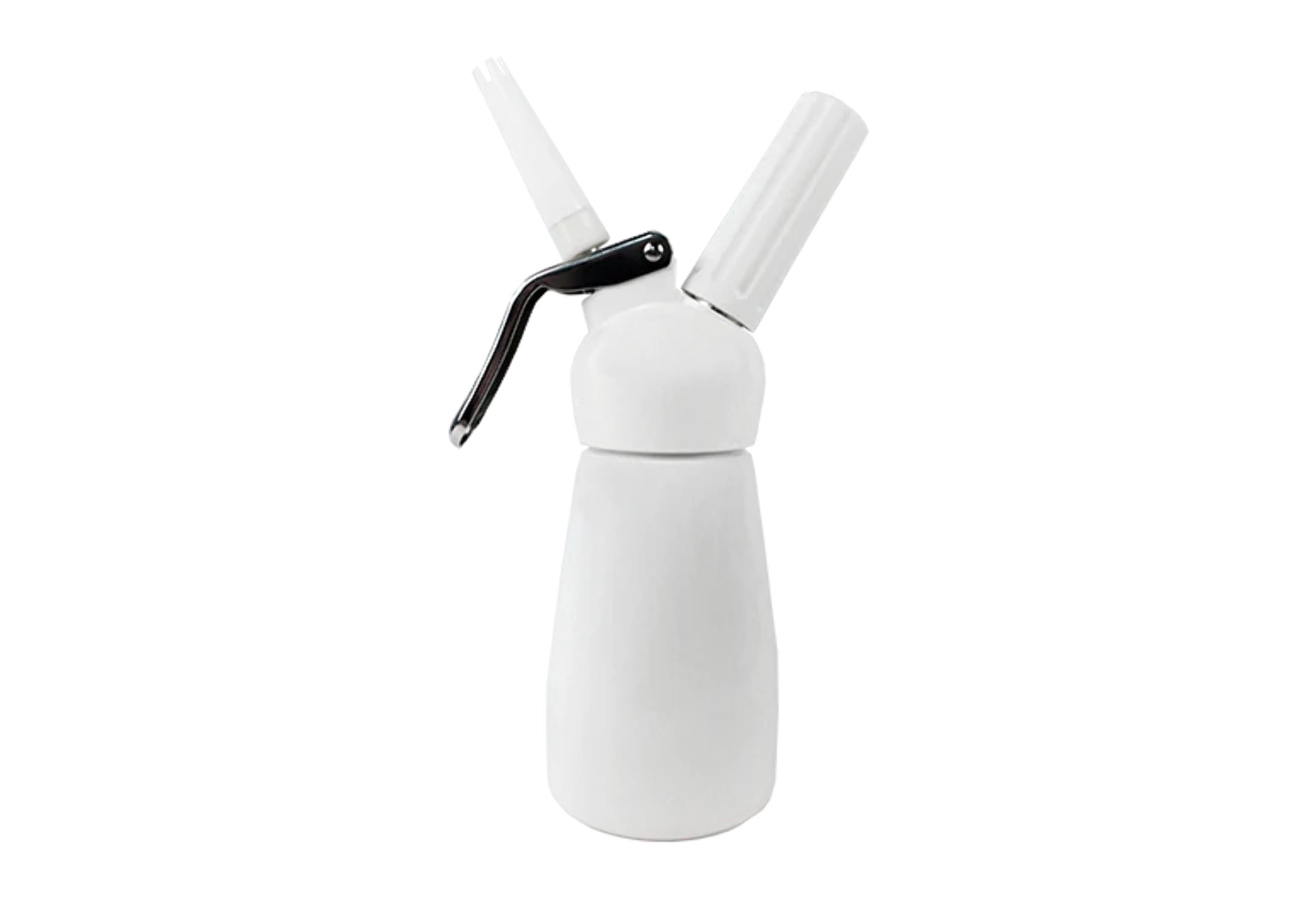 Ultra Purewhip Whipped Cream Dispenser Half Pint White