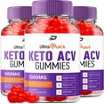 thumbnail image 1 of Ultra Quick Keto ACV Gummies Supplement, 3 Pack, 180 Gummies, 1 of 7