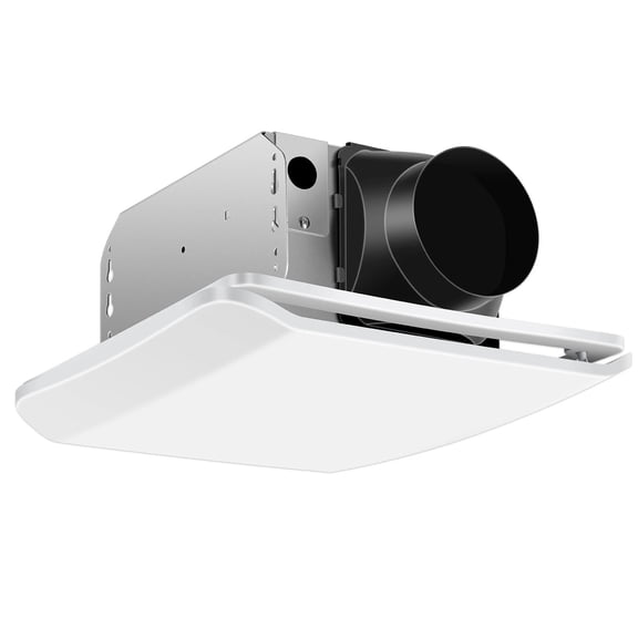 Ultra Quiet 110CFM Bathroom Exhaust Fan With Hidden Grille - 1.5 Sones, Metal Motor, 4" Duct For Bathroom Bedroom Office Ventila ,Efficient Ventilation