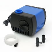 Ultra Quiet Submersible Water Pump for Aquariums, Fish Tanks, Fountains & Hydroponics, Adjustable 93 GPH