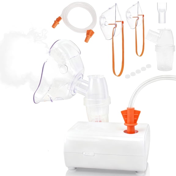 Ultra-Quiet Portable Breathing Compression Humidifier for Home UseSuitable for Adults and Children Orange