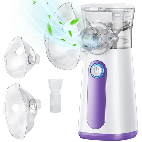 Ultra-Quiet Portable Rechargeable Breathing Compression Humidifier for Home UseSuitable for Adults and Children