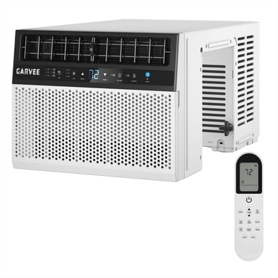 Ultra Quiet U-Shaped Window Air Conditioner 8,000-10,000 BTU – Energy-efficient certified – Cools up to 450 Sq.Ft – 3 Fan & Cooling Modes – Remote & Digital Display – Easy Install – Bedroom or Office