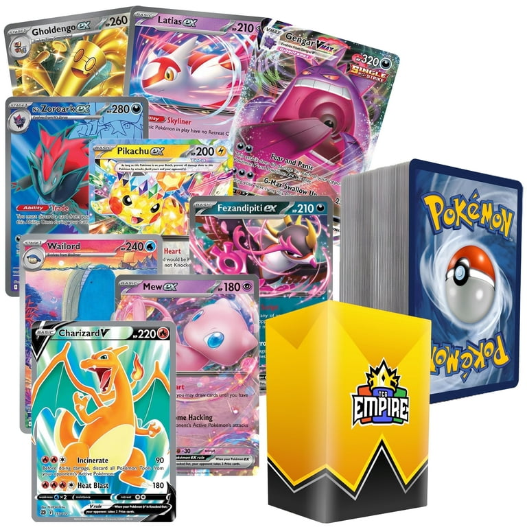 Ultra Rare Battle Bundle 100+ Pokemon Cards 1x Ultra Rare