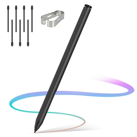 Ultra-Responsive Stylus – EMR Digital Pen for Remarkable 2 & Kindle Scribe, 4096 Pressure Levels, Tilt Support, Palm Rejection, Durable Felt Tips, Magnetic Attachment, 0.01mm Precision Eraser