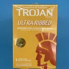 Ultra Ribbed Condoms Lubricated Latex 6 Pack x 5Ct (30Ct Total ...