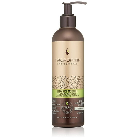 Ultra Rich Moisture Cleansing Conditioner By Macadamia - 10 Oz Conditioner