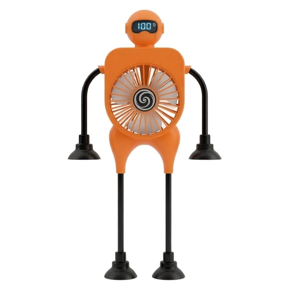 Ultra Robot Multi-Function Fan, 3 Speeds USB Powered Fan with ABS Shell, 36dB Low Noise Portable Fanfor Office Gift