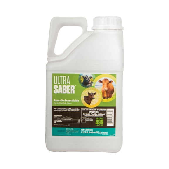 Ultra Saber Pour-On Insecticide 5 Liter