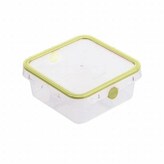 Ultra Seal 1 Cup Rectangle Airtight Food Storage Container Latching Lid Microwave And Dishwasher Clear With Blue Gasket ,VT=570ml/1150ml
