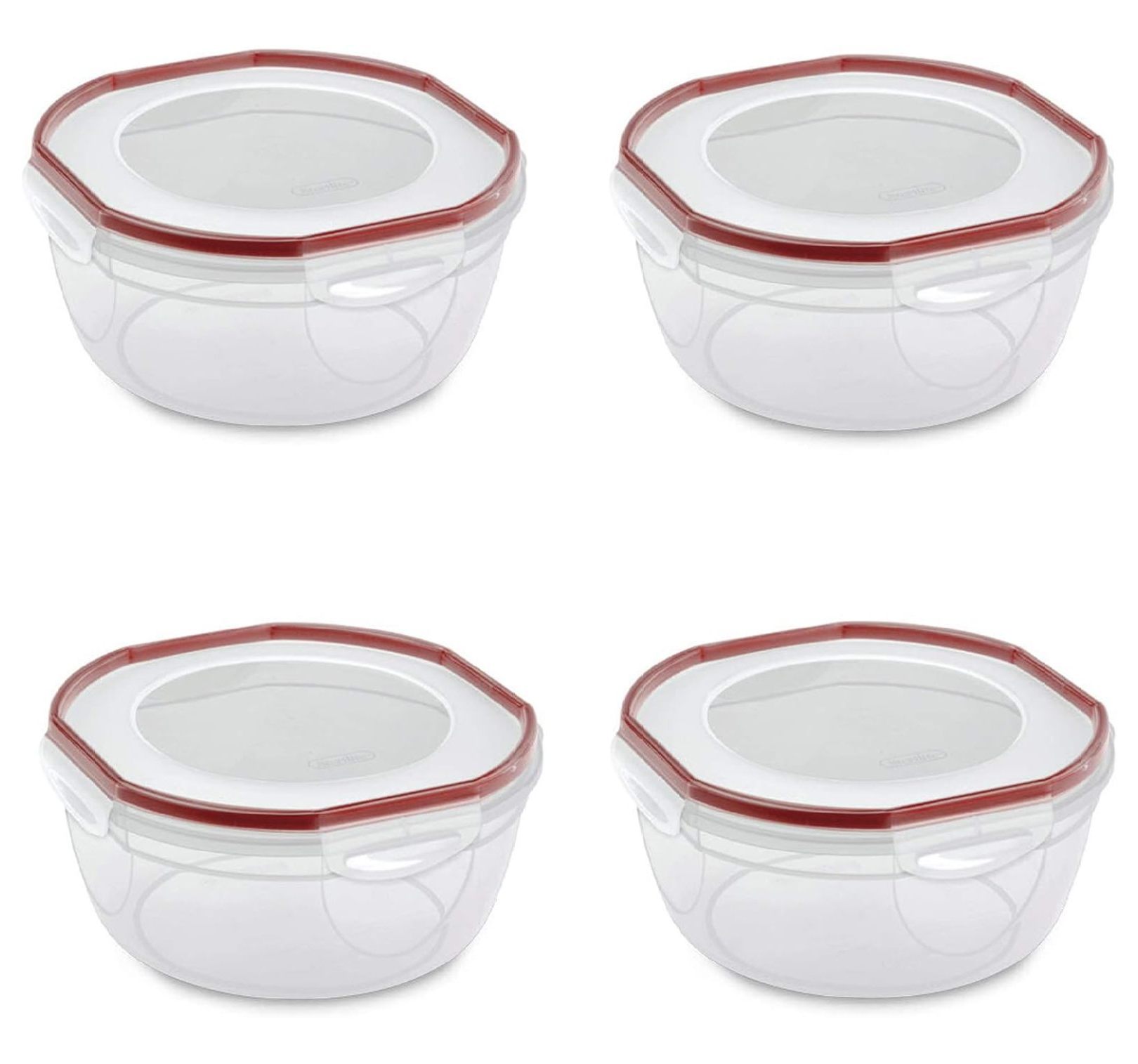 UltraSeal 4.7 Qt Bowl, Large Airtight Food Storage Container, Latching