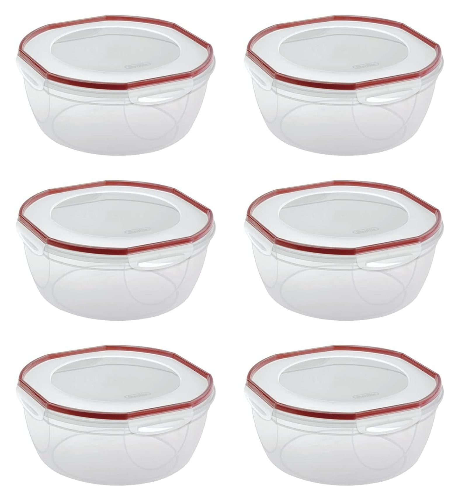 UltraSeal 8.1 Qt Bowl, Large Airtight Food Storage Container, Latching