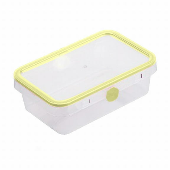 Ultra Seal Food Storage Container – Airtight Latching Lid with Gasket for Freshness, Microwave & Freezer Safe (1150ml), Green