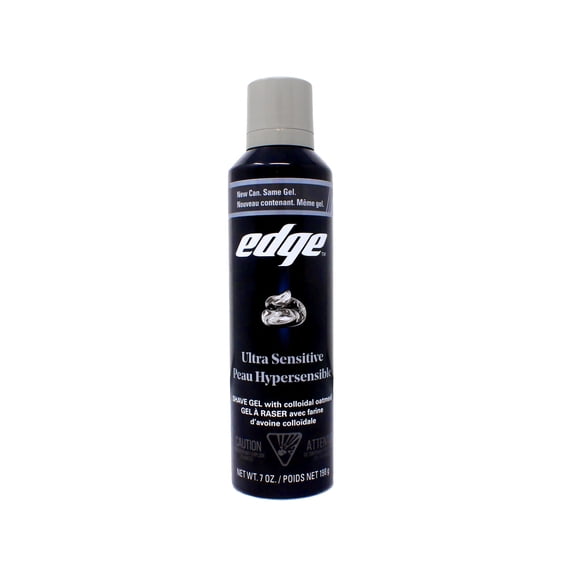 Ultra Sensitive Shave Gel Men Shave Gel by Edge, 7 Ounce