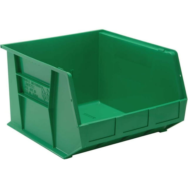Ultra Series 27.00 Qt. Stack and Hang Bin in Green (3Pack)
