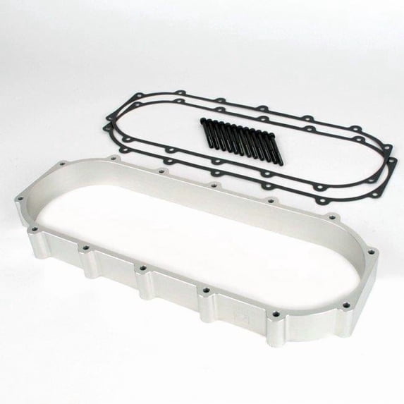 Ultra Series Race Intake Manifold 2 Liter Spacer for Honda & Acura Silver