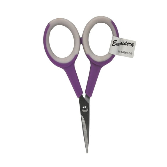 Ultra Sharp 4 1/4 Inch Embroidery Scissors Purple