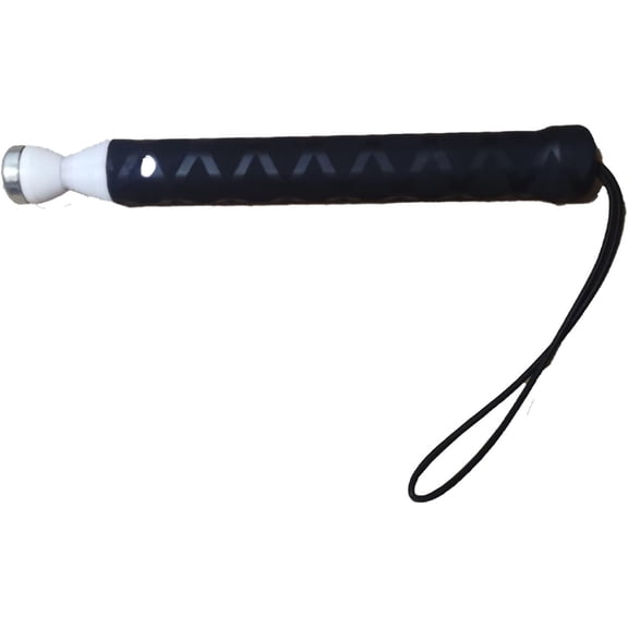 Ultra Short Telescopic Blind Walking Stick Portable Folding Cane Visually Impaired Mobility Aid