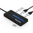 thumbnail image 1 of Ultra Silm USB Hub with 4 USB 3.0 Port up to 5Gbps Transfer Speed for Laptop, Computer, 1 of 5
