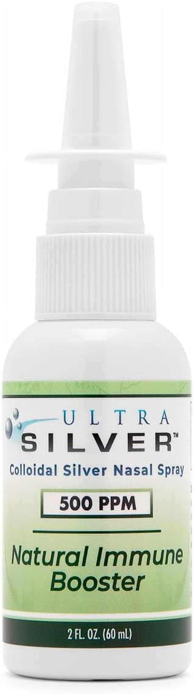 Ultra Silver ® Colloidal Silver Nasal Spray 500 PPM 2 Ounce