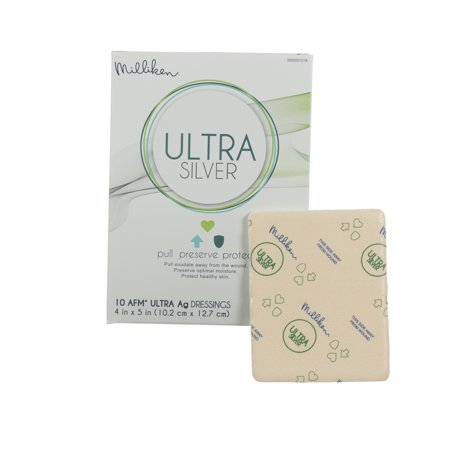 Ultra Silver Foam Dressing, 4 x 4 Inch