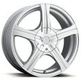 thumbnail image 1 of Ultra Slalom 403 Silver Wheel Rim with 73 Hub Bore, 16" x 6.5", 403-6610+42S, 1 of 2