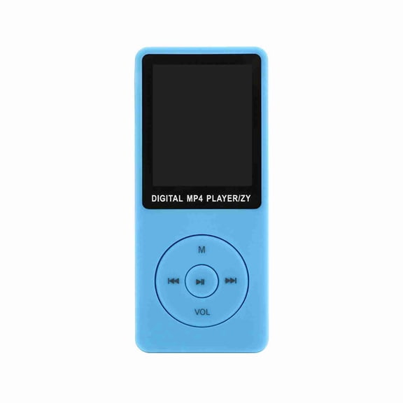 Ultra Slim 1.8-inch TFT Digital MP4 Player, Portable Music and Video Entertainment Device, Blue