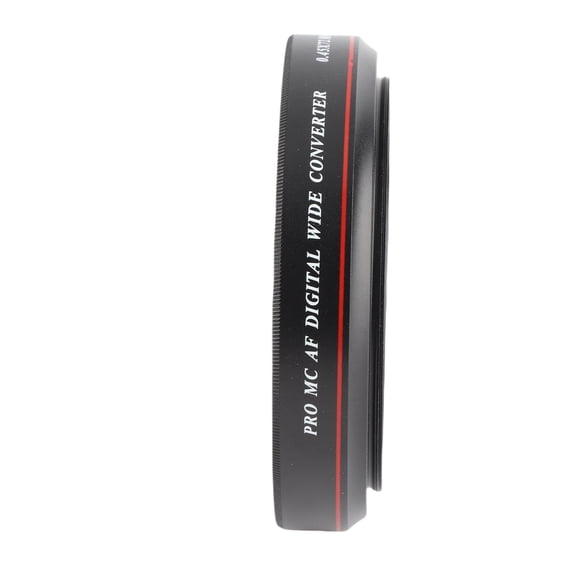 Ultra Slim 72mm 0.45x Wide Angle Lens Filter with Front Port 82mm Thread / 3.2 inches, Professional Optical Glass Filter for SLR Cameras and Camcorders