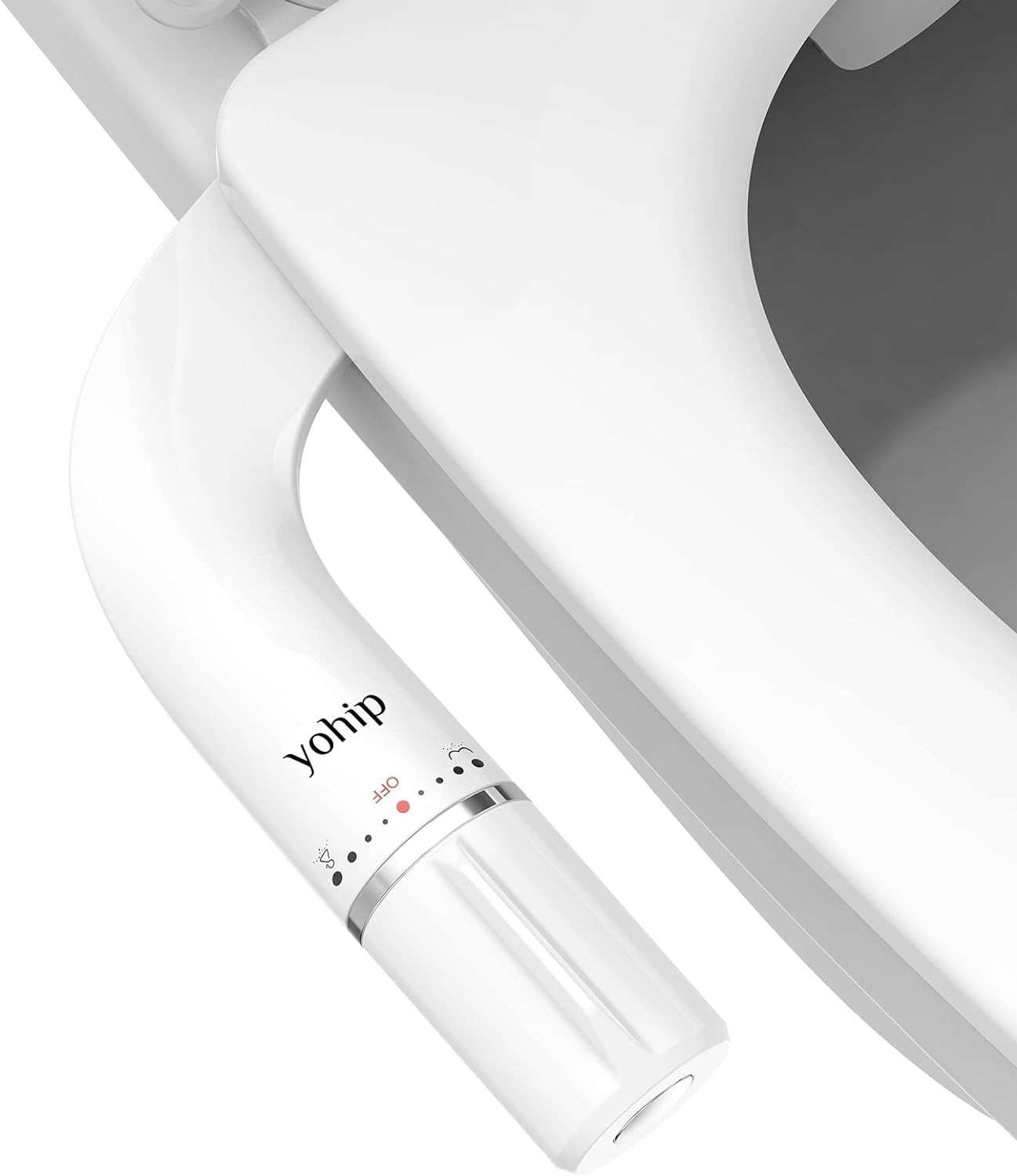 Bidet Attachment For Toilet - Ultra-Slim Self Cleaning Fresh Cold Water Sprayer Bidets For Existing Toilets Seat With Dual Nozzle For Feminine And Posterior Wash White P 44111630