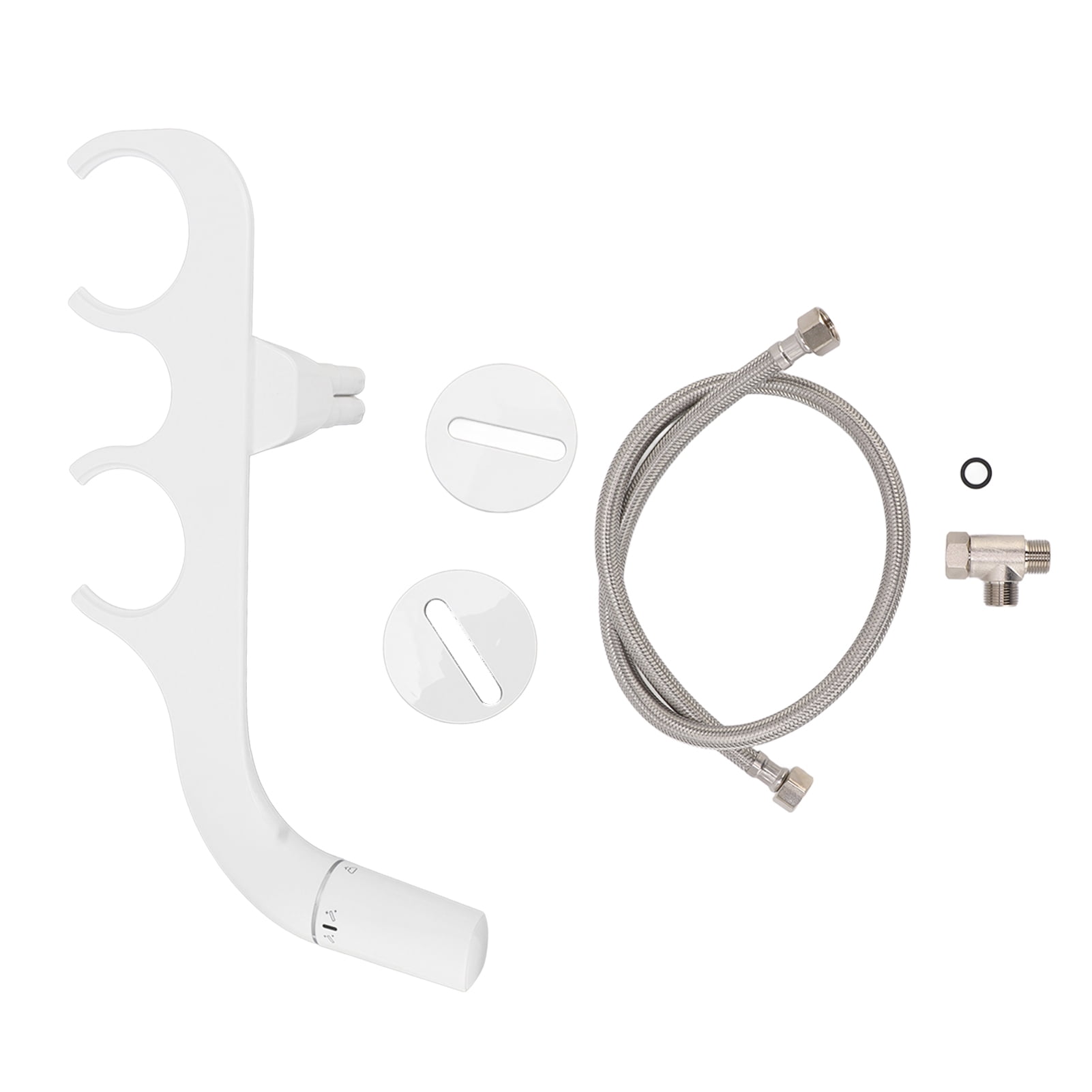 Ultra Slim Bidet Toilet Seat Attachment Dual Nozzle Self Cleaning