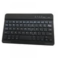 thumbnail image 1 of Ultra-Slim Bluetooth Keyboard Portable Mini Wireless Keyboard Rechargeable for All Apple iPad iPhone Samsung Tablet Phone Smartphone iOS Android Windows 7 inch, 1 of 6