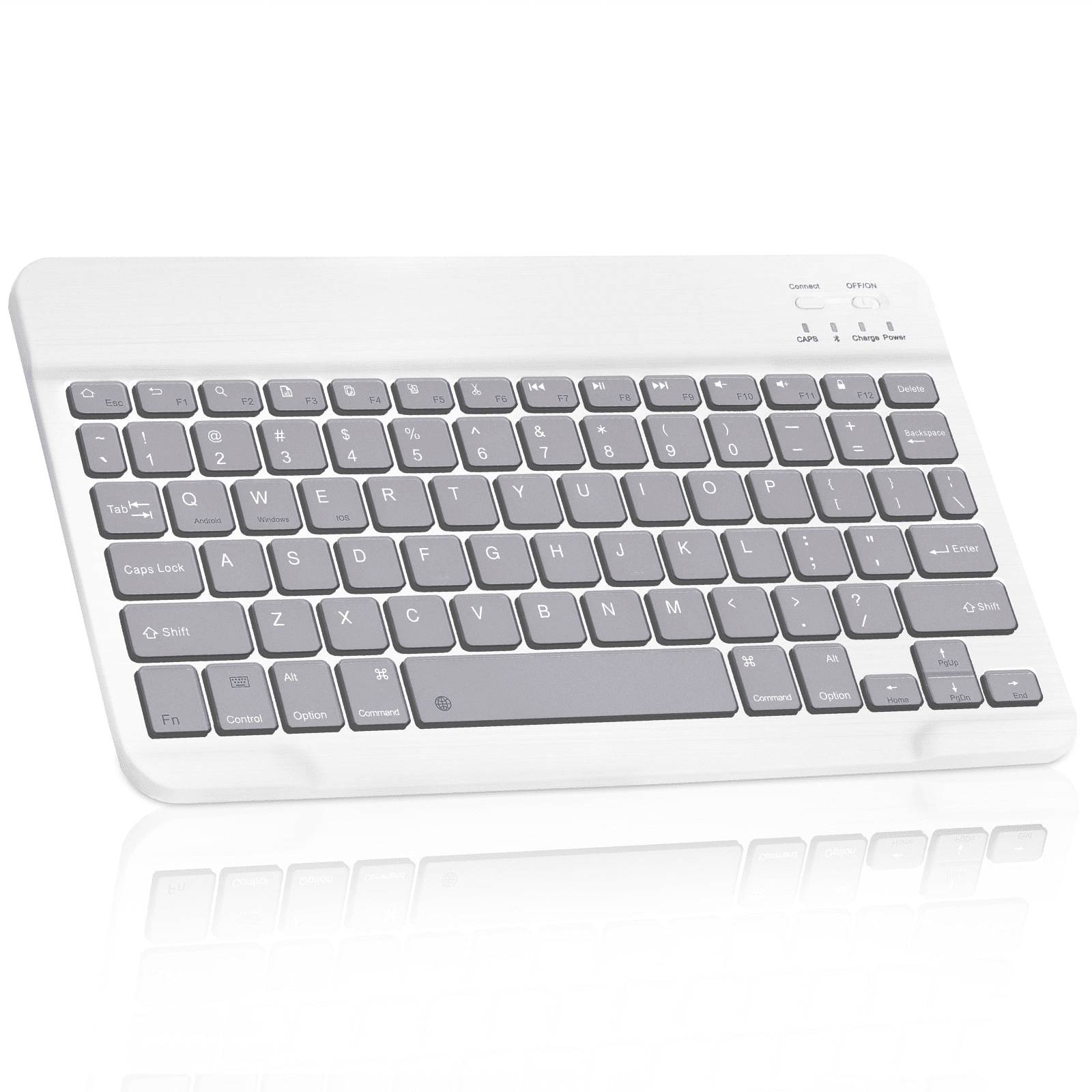 Ultra-Slim Bluetooth rechargeable Keyboard for BLU Touch Book M7