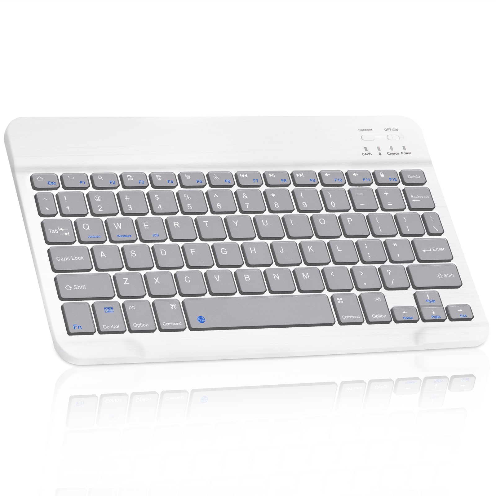100％の保証 Ultra-Slim Bluetooth Keyboard Rechargeable for