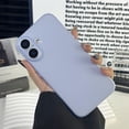 thumbnail image 1 of Ultra Slim Case for Apple iPhone 16 Plus, Thin Soft TPU Matte Back Cover Anti-Scratch Bumper Rugged Minimalist Translucent Phone Case for iPhone 16 Plus, Lightblue, 1 of 9