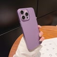 thumbnail image 1 of Ultra Slim Case for Apple iPhone 16 Pro Max, Thin Soft TPU Matte Back Cover Anti-Scratch Bumper Rugged Minimalist Translucent Phone Case for iPhone 16 Pro Max, Darkpurple, 1 of 9
