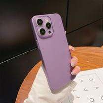 Ultra Slim Case for Apple iPhone 16 Pro, Thin Soft TPU Matte Back Cover Anti-Scratch Bumper Rugged Minimalist Translucent Phone Case for iPhone 16 Pro, Darkpurple