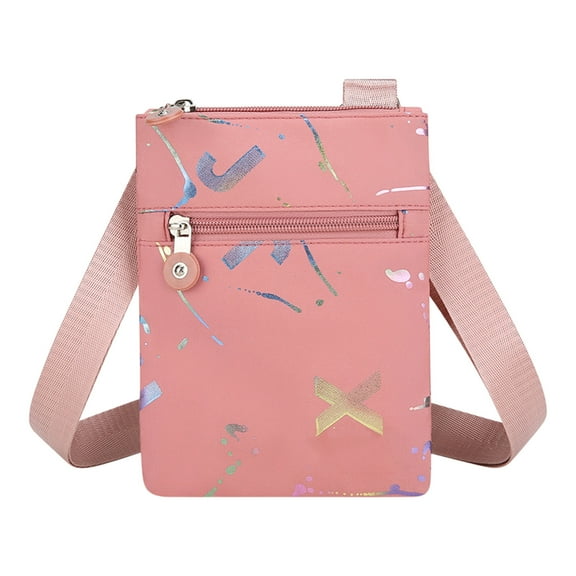 Ultra Slim Clutch 7.09x5.51x0.79in Polyester Flat Purse Pink Blue Beige Minimalist Card Holder Thin Profile Wallet Crossbody Essential Compact Evening Bag Lightweight Essential