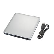 Ultra-Slim External Optical Drive with 4K Blu-Ray Burning, USB 3.0, DVD Play, 3D Blu-Ray R/W ,High Power Output