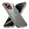 thumbnail image 1 of Ultra Slim Fit Phone Case for Apple iPhone 14 Pro, Crystal Clear Back Cover Anti-Scratch Shockproof Bumper Not-Yellowing Drop Protective Lightweight Case Cover for Women Men, Red, 1 of 6