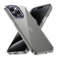 thumbnail image 1 of Ultra Slim Fit Phone Case for Apple iPhone 16 Pro, Crystal Clear Back Cover Anti-Scratch Shockproof Bumper Not-Yellowing Drop Protective Lightweight Case Cover for Women Men, Purple, 1 of 6