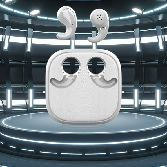 Ultra-Slim Side-Sleep Bluetooth Earbuds – Zero-Pressure, Wireless 5.4, Pocket-Size Charging Case, Intelligent Noise-Cancelling, Hi-Fi Stereo, IPX4 Waterproof