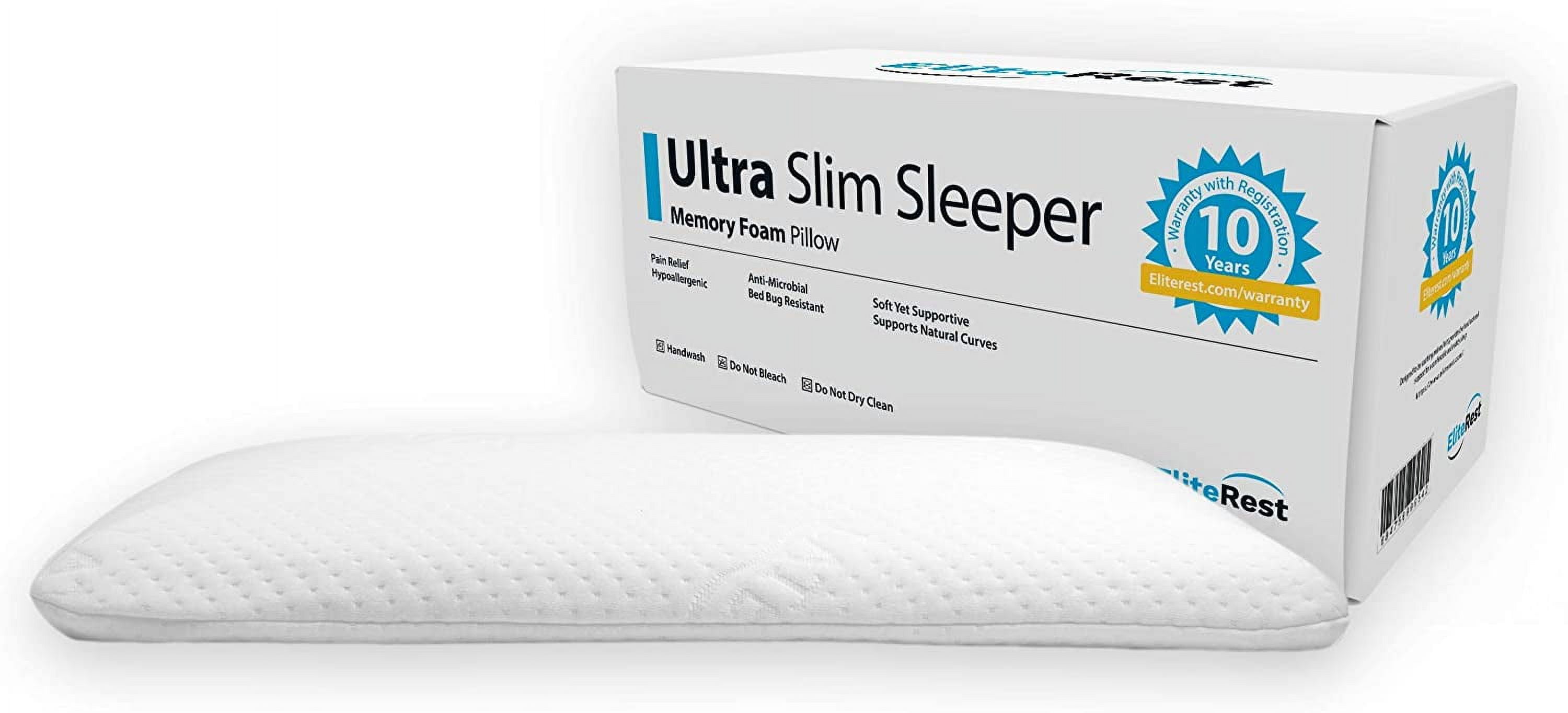 LOFE 2.5'' Thin Memory Foam Pillow for Stomach Sleepers - Standard Size  with Max Cool Gel Layer Flat Pillows for Sleeping, Slim Pillow for Spinal  Support, Improved Breathing - Yahoo Shopping